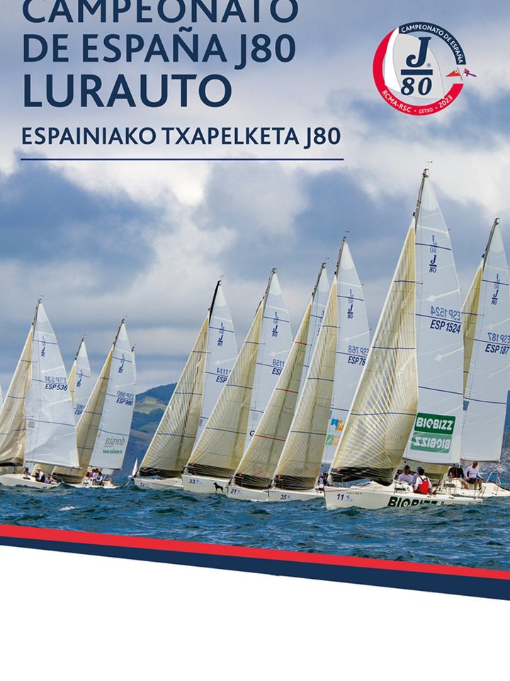 Póster de Campeonato de España 2023 de J80 - GETXO