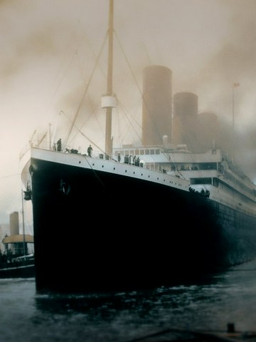 El Titanic en color
